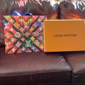 Louis Vuitton storage bag and gift box
